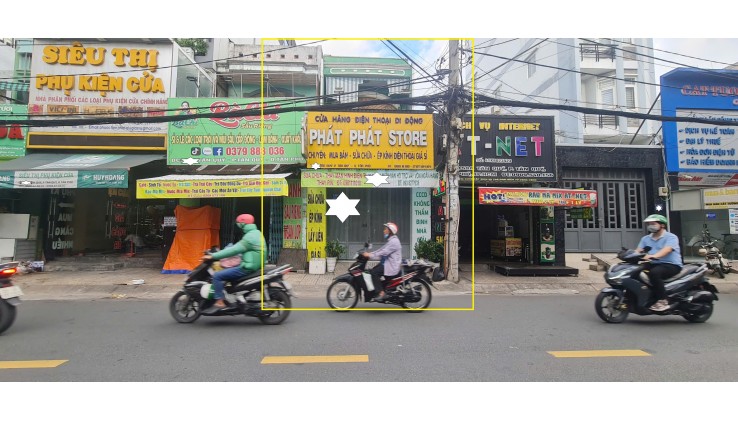 Cho thuê nhà Mặt Tiền KD Tân Quý 72m2, 1Lầu, 15Triệu - GẦN TRƯỜNG HỌC